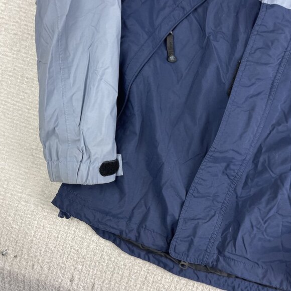 VTG Nike ACG Jacket Men's M Y2K Ski Storm Fit 3 Layer Blue Rain Shell Rare - Picture 4 of 16